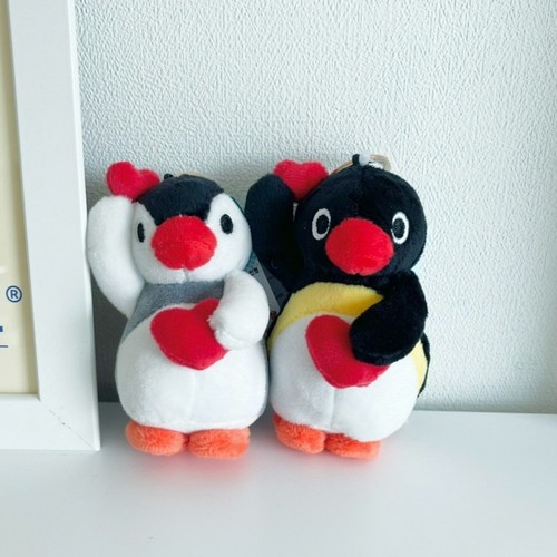Pinguino bambola Pingu Pinga peluche bambola portachiavi 10 cm coreano oggetto caldo - Foto 15 di 18