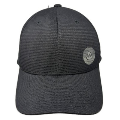 Yupoong Fitted Baseball Cap Black XL Flexfit Solid Vent Holes Outdoor