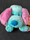 Original Ty Beanie Baby - KOOKIE 5.5" Retired Circus Dog (Vintage 2003) NEW-MINT
