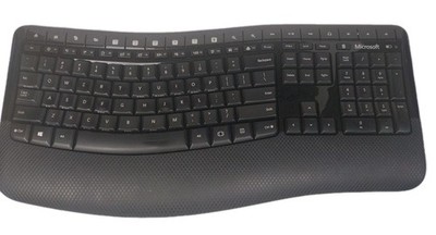 Microsoft Wireless Comfort Keyboard 5050 Full Size Multimedia No Dongle PowersOn