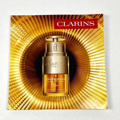 Clarins Double Serum Eye Hydrolipidic System Carded Sample 0.9 ml / 0.03 fl oz