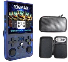  Portable Handheld Console with 4 in Display! R36 MAX 128GB