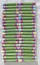Lot of 40 Loew-Cornell CHALK PASTELS 2-1/4" Sticks NEW