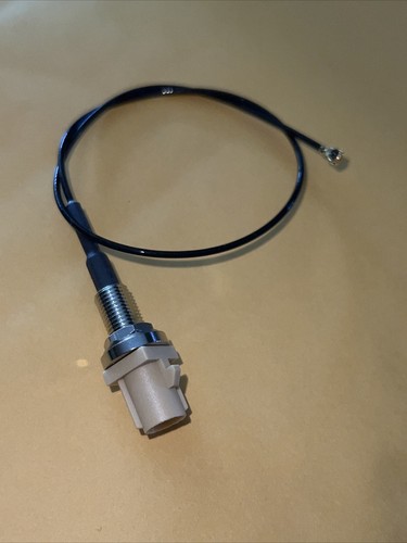 New Genuine FAKRA SMB ST. BULKHEAD M. CRIMP WATERPROOF IPEX CONNECTOR 301158 - Picture 2 of 7