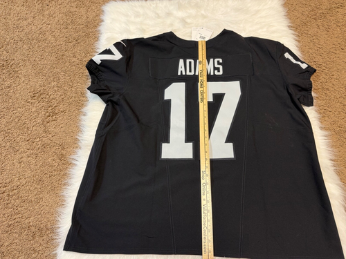 Las Vegas Raiders Davante Adams On Field Vapor Elite Size 56 Football Jersey - Picture 5 of 6