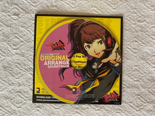 Persona 4 Arena PS3 - UK PAL VGC with Music CD - High Quality Packing - Tracked - Picture 10 of 10