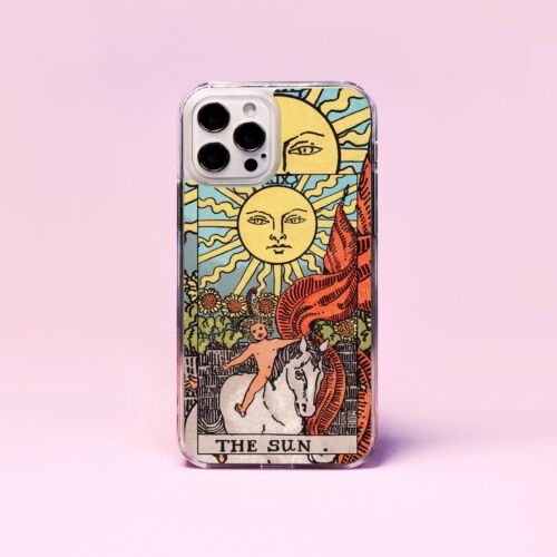 Tarot Cards The Fool Moon Sun Death Devil Plastic Phone Case/Cover For iPhone - Picture 15 of 23