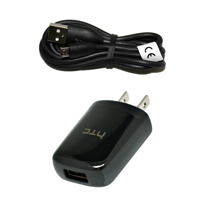 OEM Home Charger USB Cable Power Adapter Cord Wall AC Plug Travel for Tablets