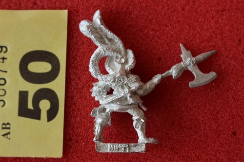 Games Workshop Warhammer Mordheim Averlanders mit Axt Metallfigur 1999 Neu OOP - Bild 2 von 2