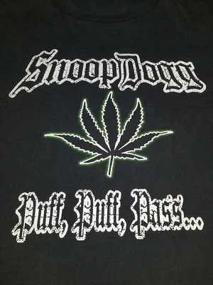 Vintage Snoop Dogg 2001The Official Puff Puff Pass Tour Mens 