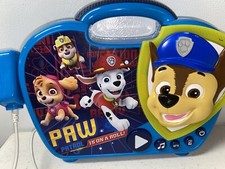 Paw Patrol Sing Along Boombox with Microphone Sing Along to Built in Music