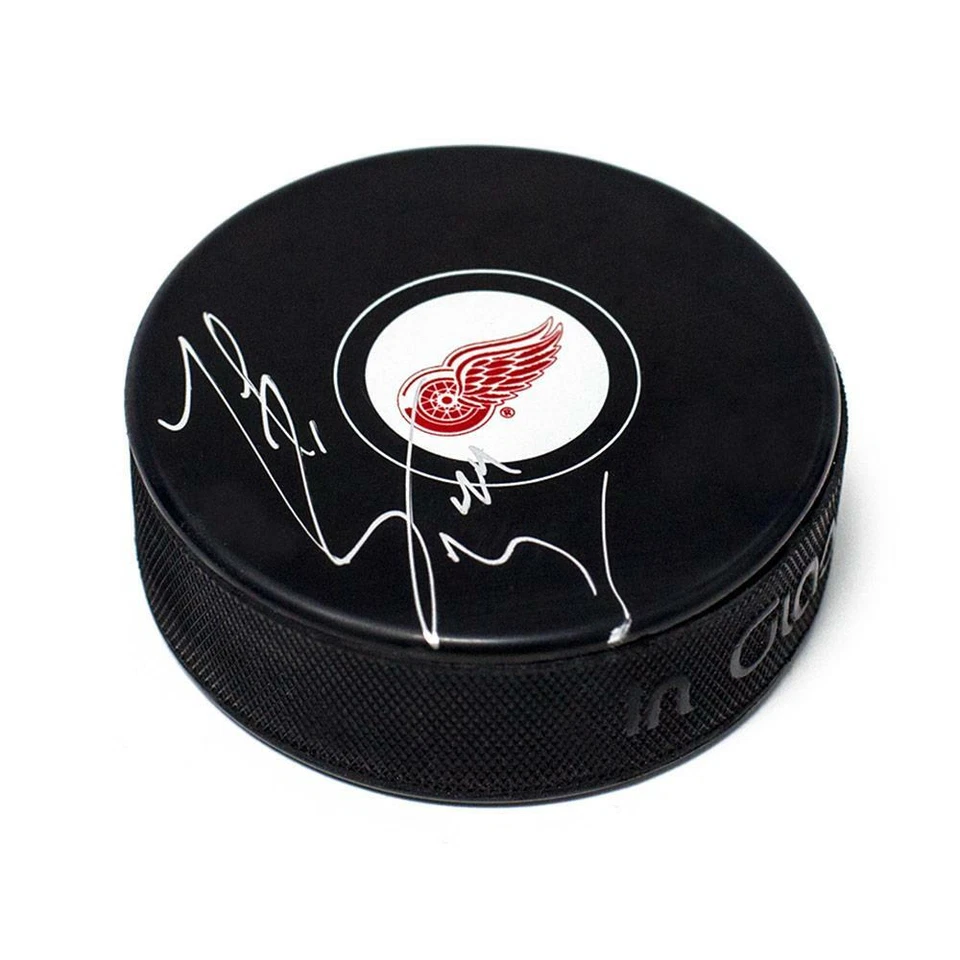 Todd Bertuzzi Detroit Red Wings Signed Autographed Model Hockey Puck