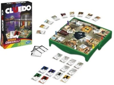 Hasbro Spiele Cluedo Kompakt, Reisespiel, Detektivspiel - Bild 1 von 4