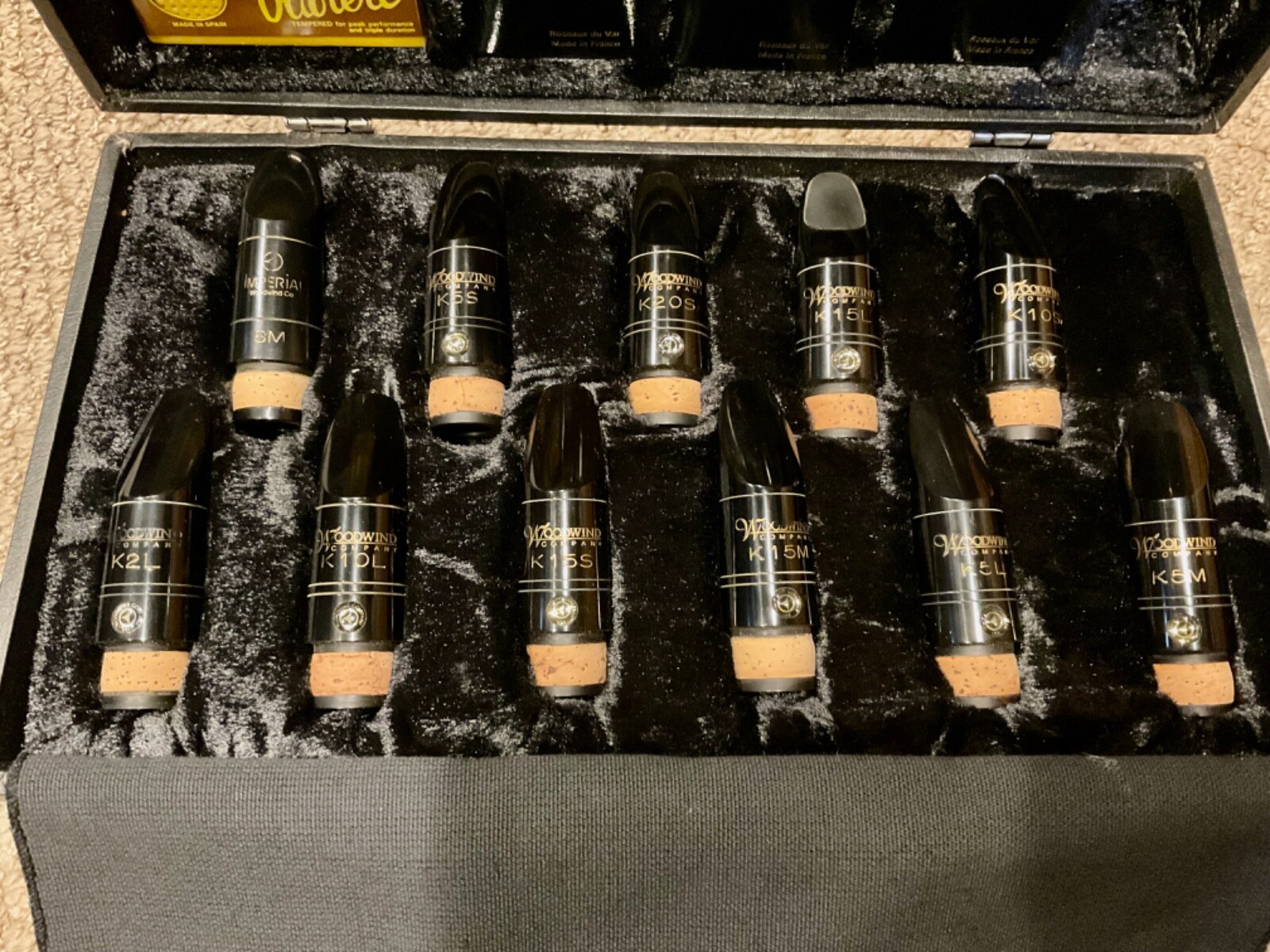 Leblanc Mouthpiece K Series Mouthpieces (10), 8M Mouthpiece(1