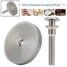 45mm Diamond Grinding Wheel with 1/4" Mounting Mandrel for Drill Die Grinder