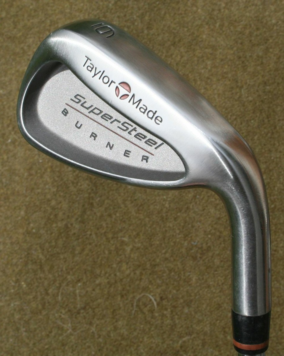 TaylorMade ： BURNERフルセット TaylorMade Supersteel Burner iron set 3-PW+SW w/ Graphite