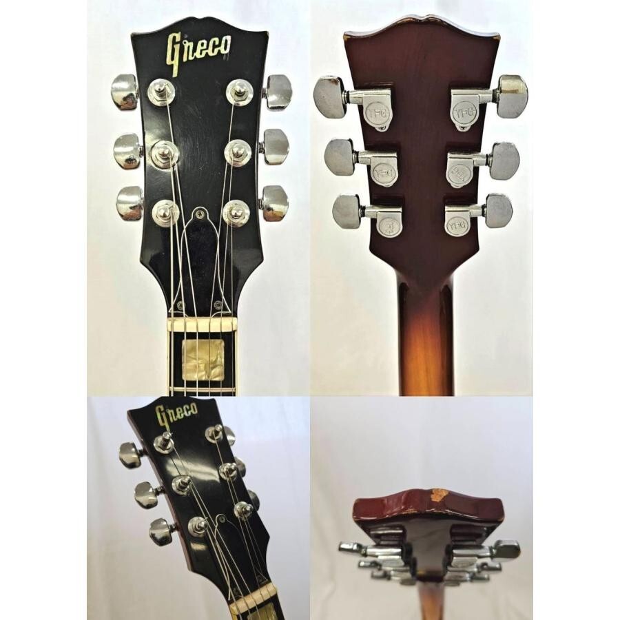 ギター GRECO SA500 Greco Sa-500 Hollow Body Non F Hole 1974 Vintage Guitar