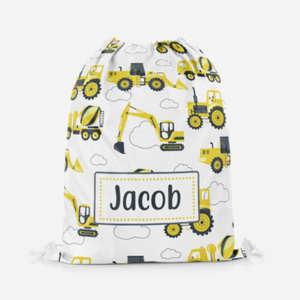 boys draw string bag