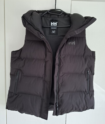 Helly Hansen Winter Weste mit Kapuze schwarz Gr. XL Regular wie Neu