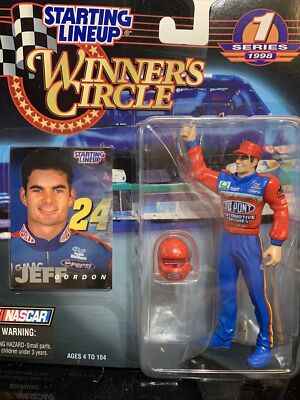 Jeff Gordon 1998 Series 1 Starting Lineup Winners Circle  Figure w/ Card