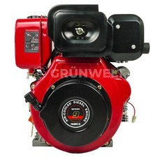 Dieselmotor Standmotor 9PS 418cm³ 25mm 4Takt E-Starter Zylinderwechsel WM186FBE