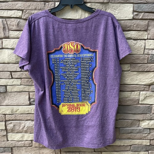 Dark Star Orchestra Tour 2019 Grateful Dead Experience T-Shirt Women’s Size 2XL - Picture 5 of 7
