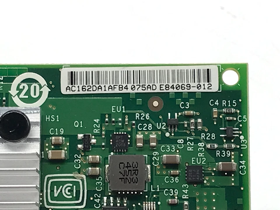 Adaptador de red HP NC365T 4 puertos Gigabit Ethernet PCIe 593720-001 593743-001 Foto 2 de 4