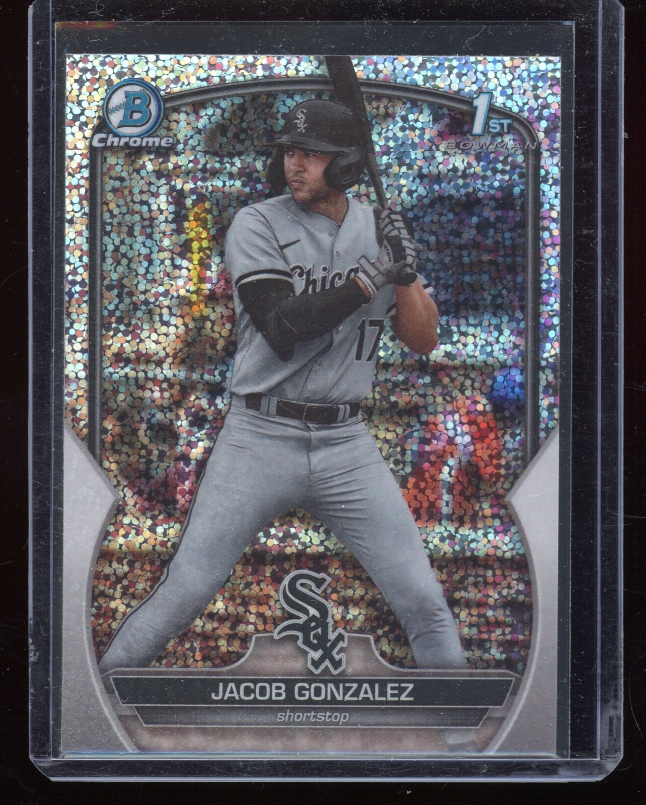 2023 Bowman Draft - Chrome Sparkle Refractor #BDC-167 Jacob Gonzalez