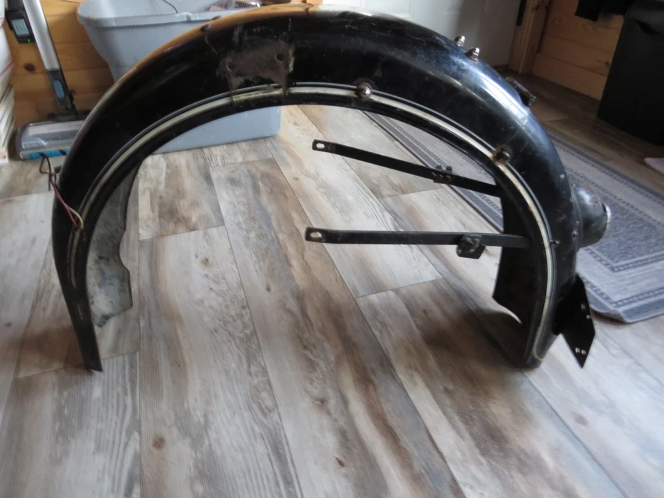 Guardabarros trasero BMW R26 / 3 R27 R25 Airhead 1956??? Foto 2 de 4