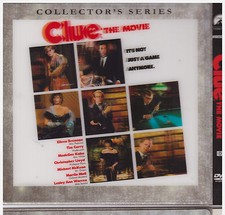 CLUE THE MOVIE DVD, 1994. Thin 5x5 Sleeve NEW AND SEALED LENTRICULAR COVER
