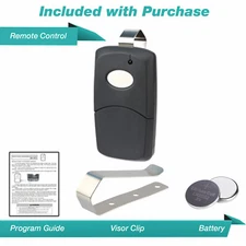 For Linear/MultiCode Gate Remote Control Opener 1089/3089/3070/3060/8911 Black