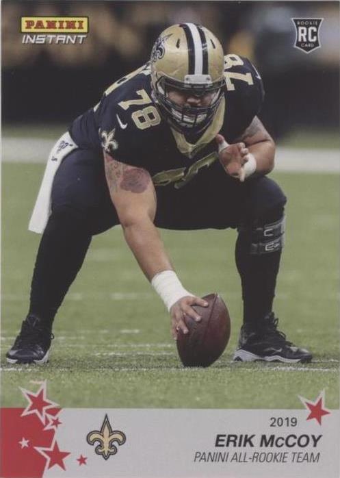 2019 Panini Instant NFL Erik Mccoy #11 - 1 of 2
