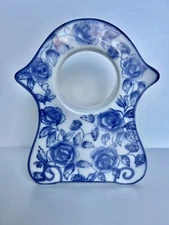 Vintage Bella Casa By Ganz White and Blue Floral Home Decor