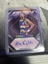 2022 - 2023 Obsidian Alex English Galaxy Electric Etch Orange Auto # 5/5