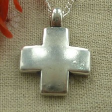 Free Ship 20 pcs tibetan silver cross charms pendant 35X26mm L-1968