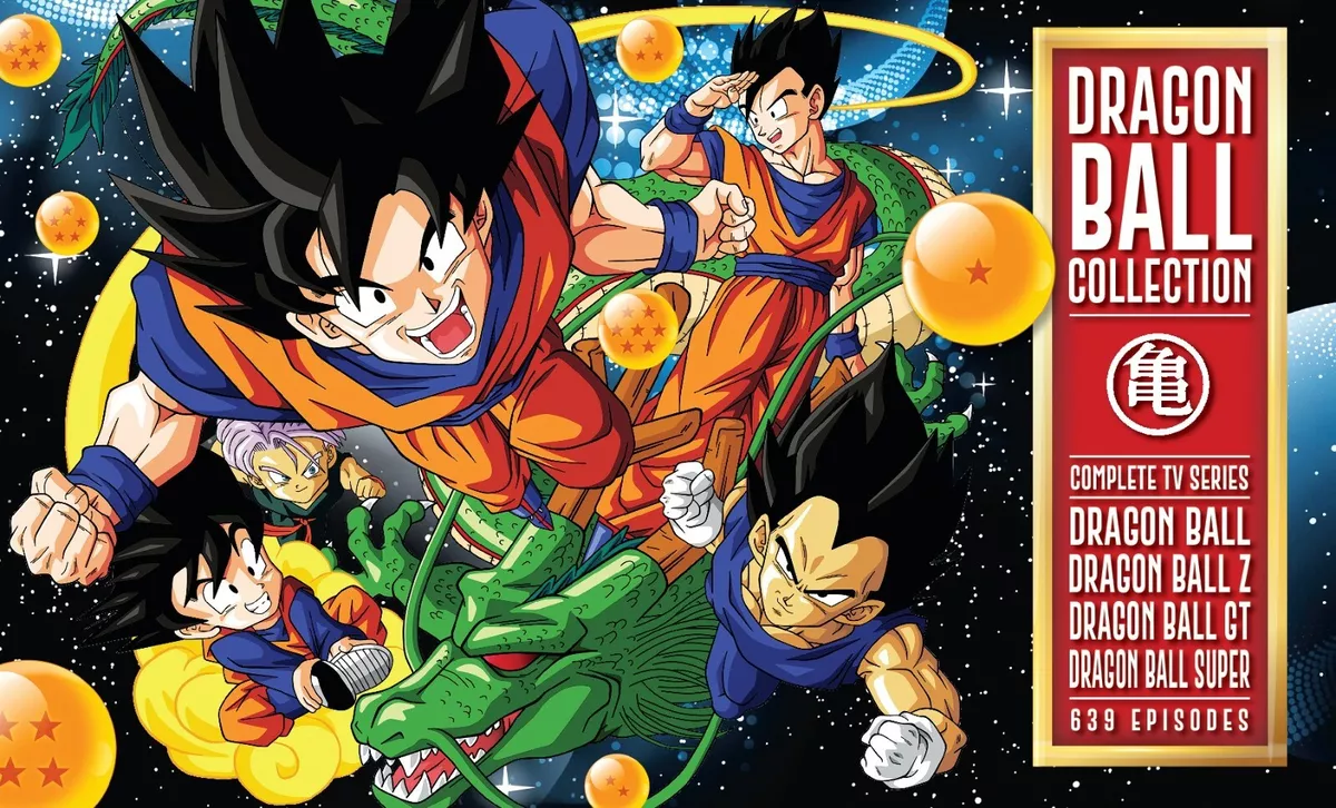 DRAGON BALL COLLECTION - ANIME DVD (1-639 EPS+4 MOVIES) ENG DUB | SHIP FROM  US