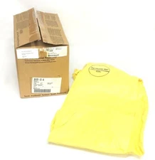 DuPont 12 Case 3X Tyvek ProShield Tychem Yellow Hooded Coverall 35122-12-6 NOS