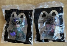 BLACK PANTHER: WAKANDA FOREVER McDonald's Happy Meal Toys - Okoye  Nakia NEW 