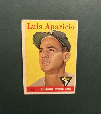 1958 Topps #85 L. Aparicio.CWS Card VG HOF 