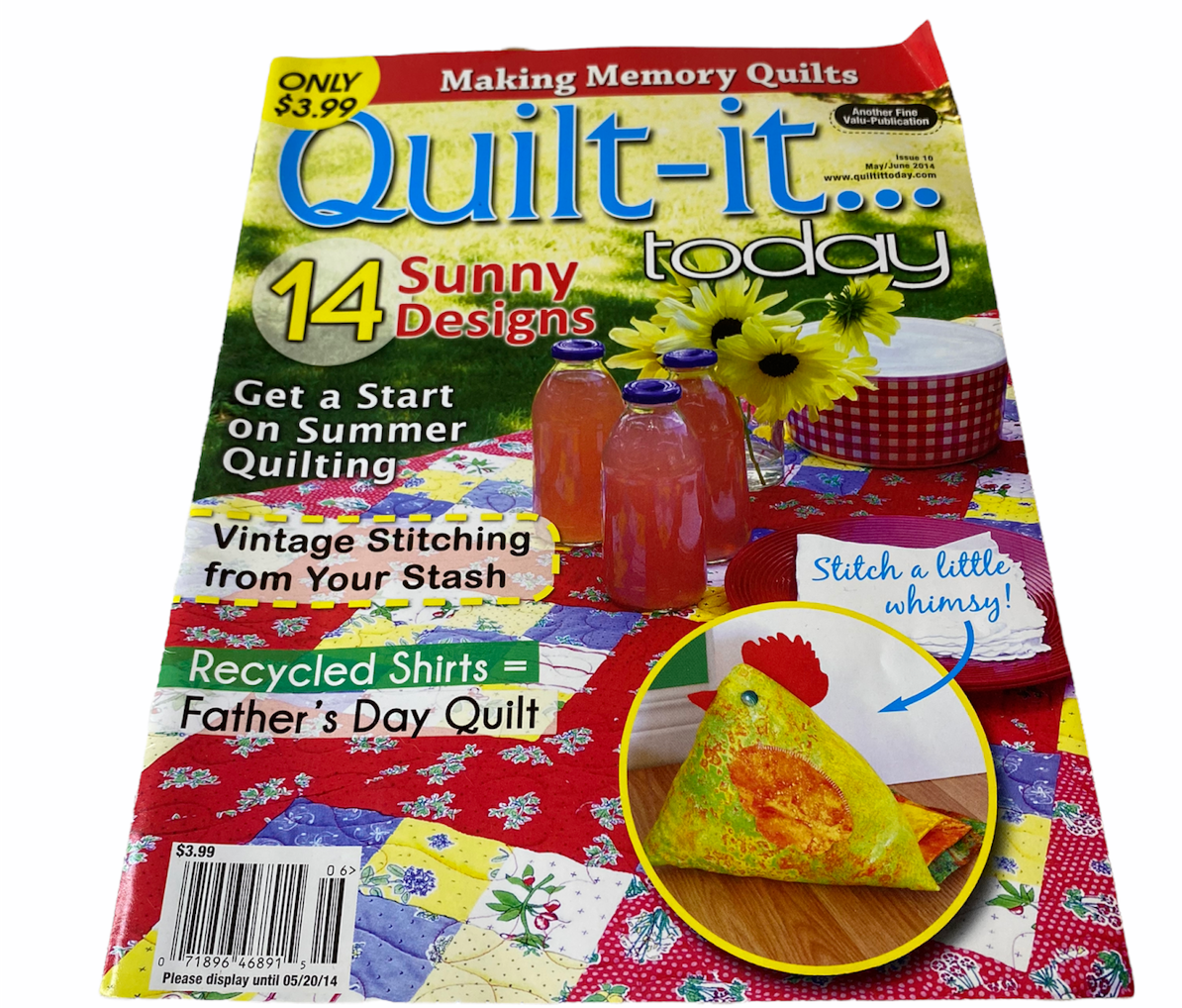 Quilt It Today Magazine 4May/June 2014 14 Sunny designs Memory Quilts