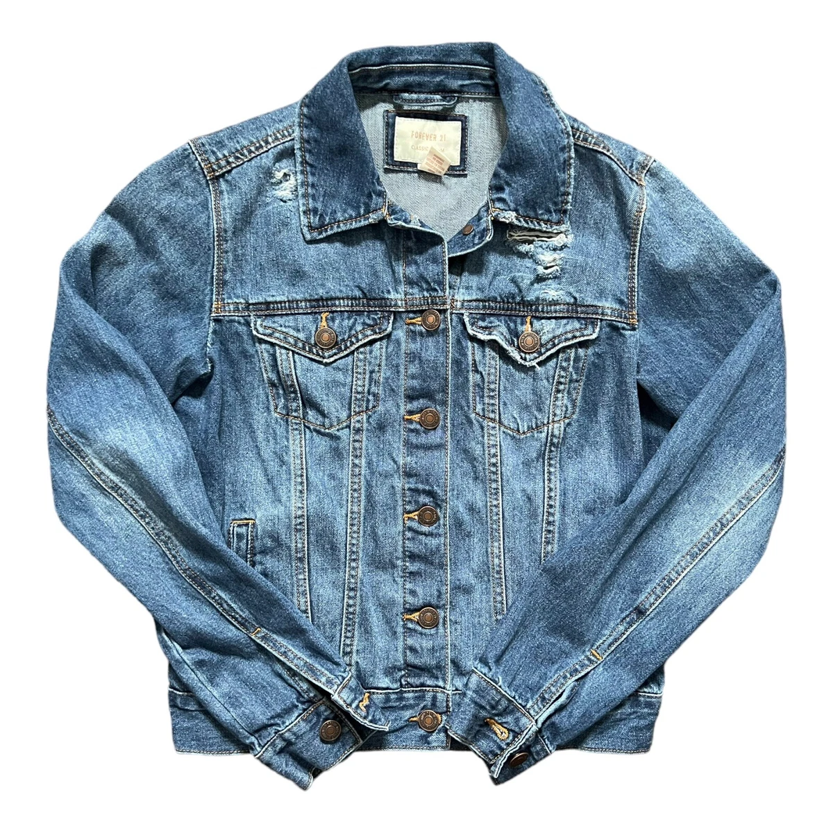 Forever 21 jean jacket deals