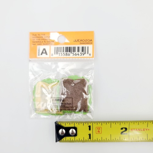 Lot 4 JOLEES Mini Sandwich Meat Cheese Lettuce Bread 3D Scrapbook Embellishments - Picture 7 of 15