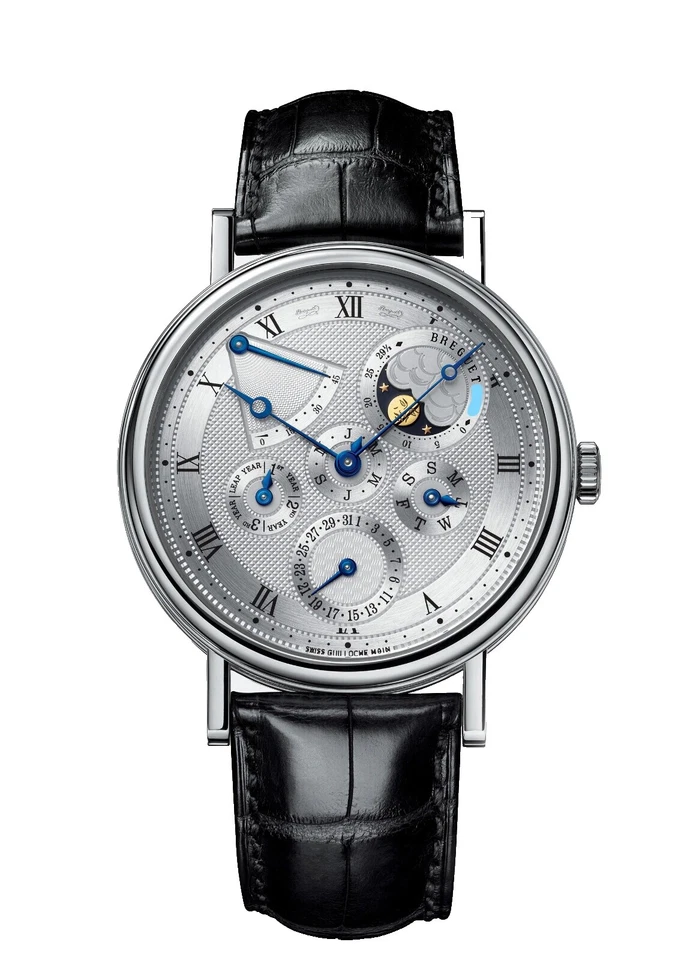 Breguet Classique Leather Band Wristwatches