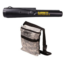 Garrett Pro-Pointer II with Camo Finds Pouch