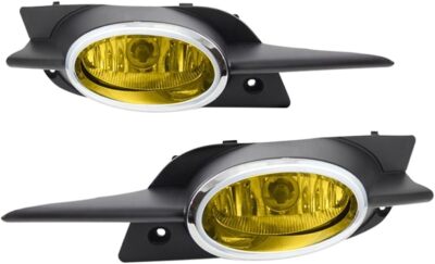 Fog Lights For 2009 2010 2011 Honda Civic 2 Door Coupe Bumper Lamps w/Wiring