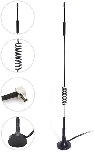 2X 4G LTE TS9 Omni Signal Booster Antenna Aerial For Netgear Nighthawk M1 MR1100 - Afbeelding 7 van 14