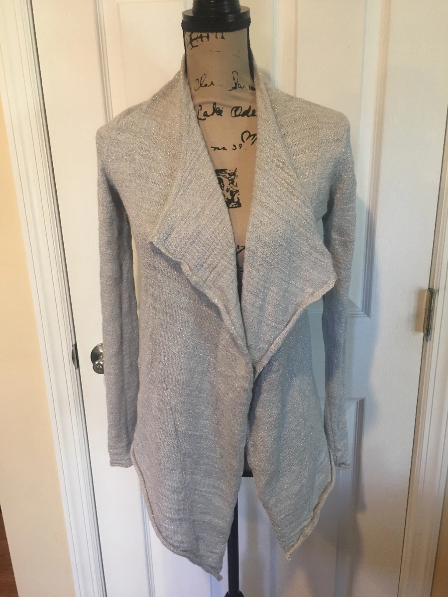 Shimmer top cardigan sweater