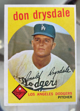 Top 10 Don Drysdale Baseball Cards 28