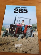 Prospekt Massey Ferguson 265 Sprache:NL Broch&uuml;re Traktor Schlepper 13