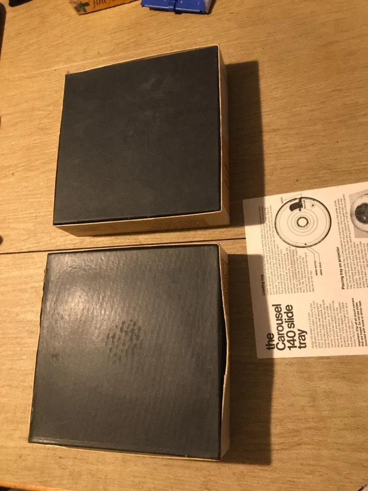 Eastman kodak винтажный 140 слайд лоток карусель круглый с коробкой индекс карты - Изображение 4 из 4